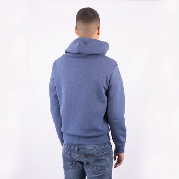 Polo Ralph Lauren Mens Blue Centre Logo Overhead Hoody main image