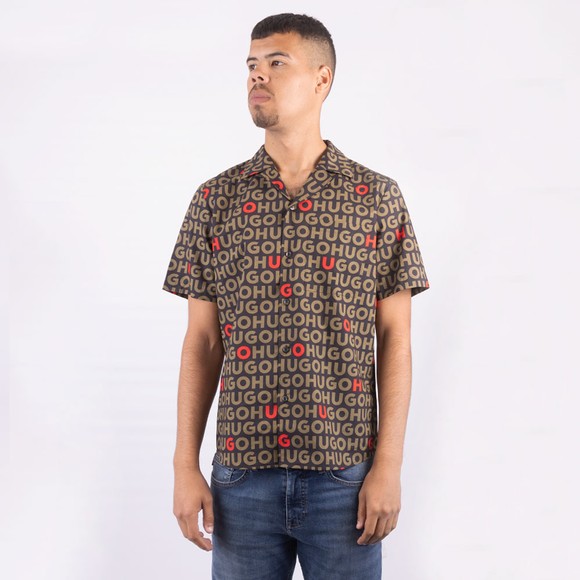 Hevò Men's Mulino Cotton Shirt Beige