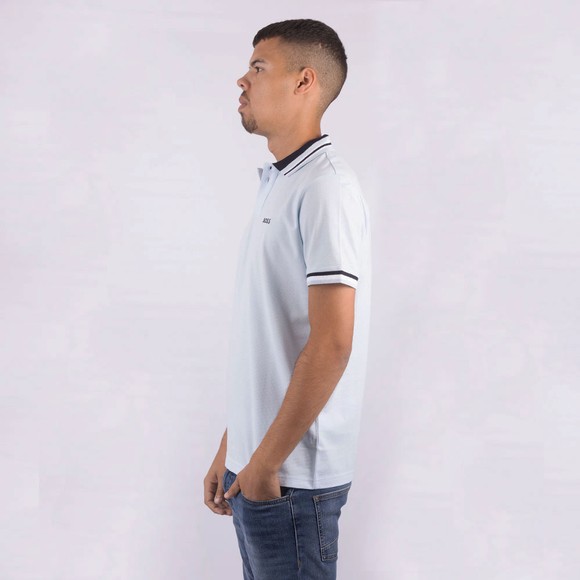 BOSS Mens Blue Athleisure Paddy 2 Polo Shirt #3