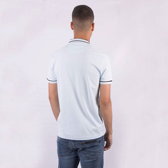 BOSS Mens Blue Athleisure Paddy 2 Polo Shirt #4