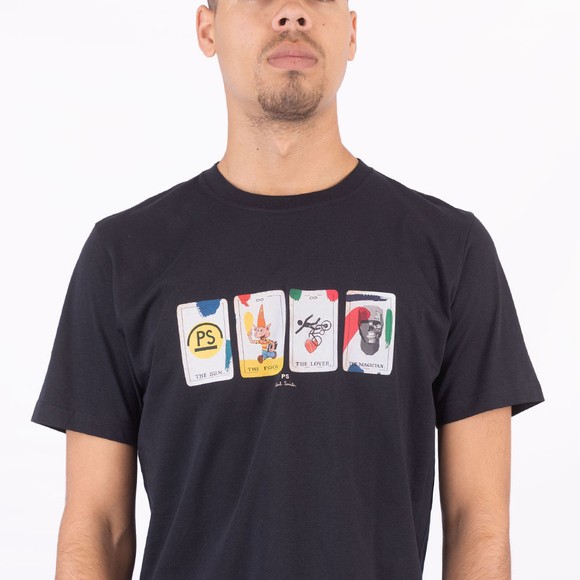 PS Paul Smith Mens Blue Tarot T-Shirt #3