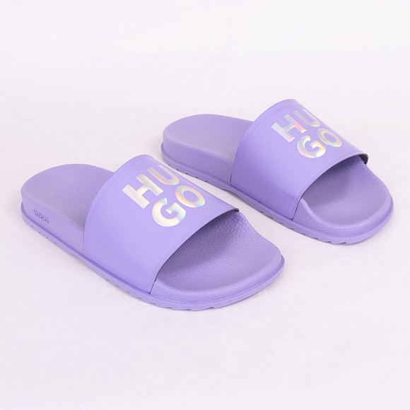 HUGO Womens Purple Match It Slide main image