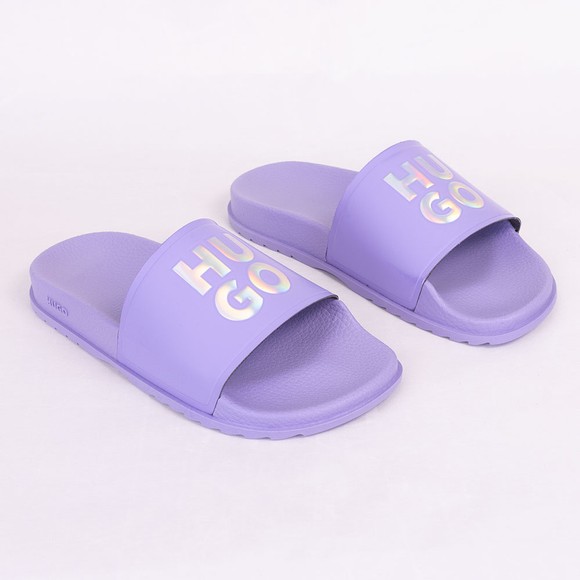 HUGO Womens Purple Match It Slide