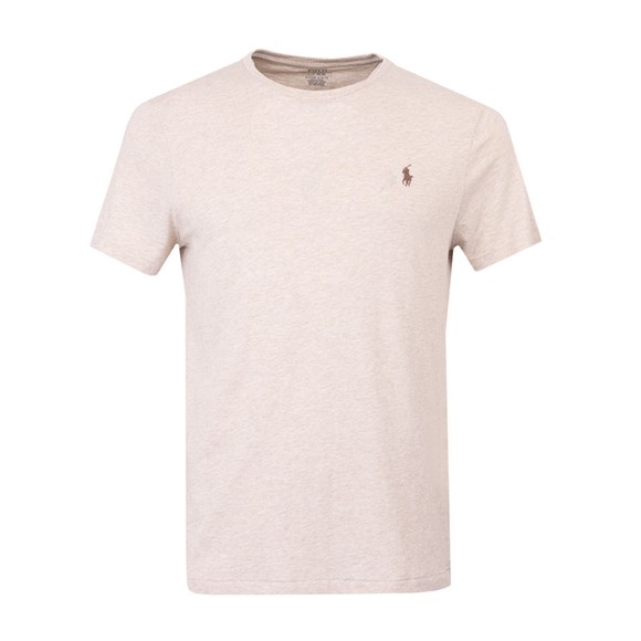 Polo Ralph Lauren Mens Brown Custom Slim Fit T-Shirt