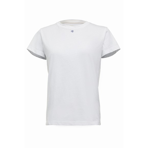 Holland Cooper Womens White Monogram T-Shirt #4