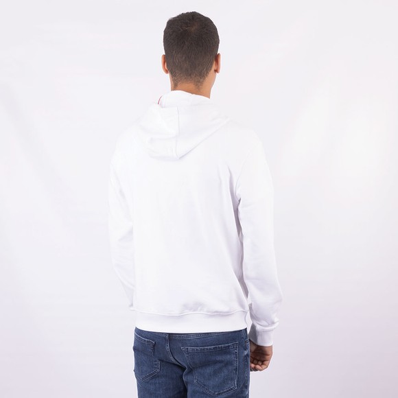 HUGO Mens White Daltorres Overhead Hoody main image