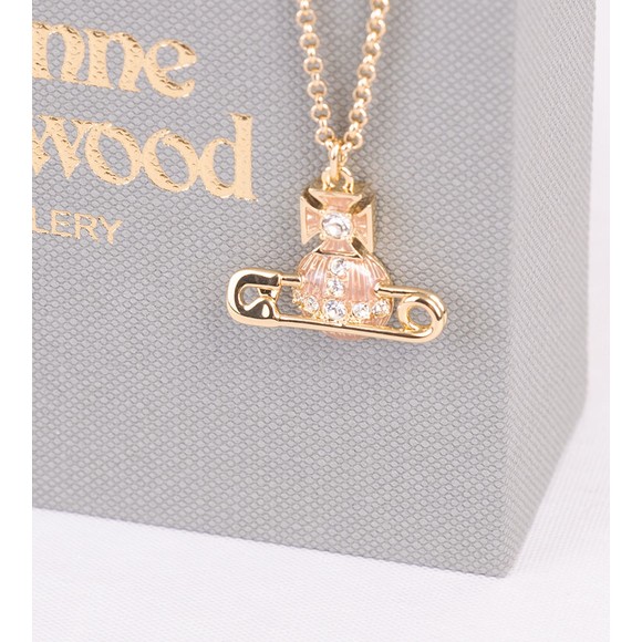Vivienne Westwood Womens Gold Kitty Pendant main image