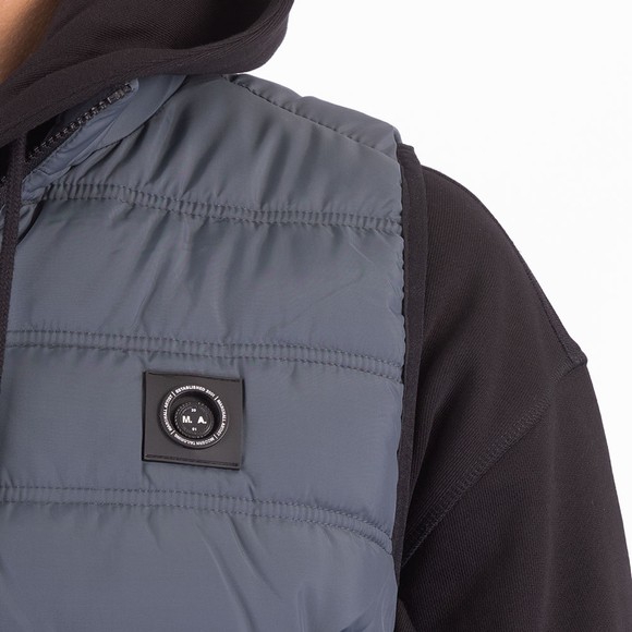 Marshall Artist Mens Blue Diffensa Gilet main image