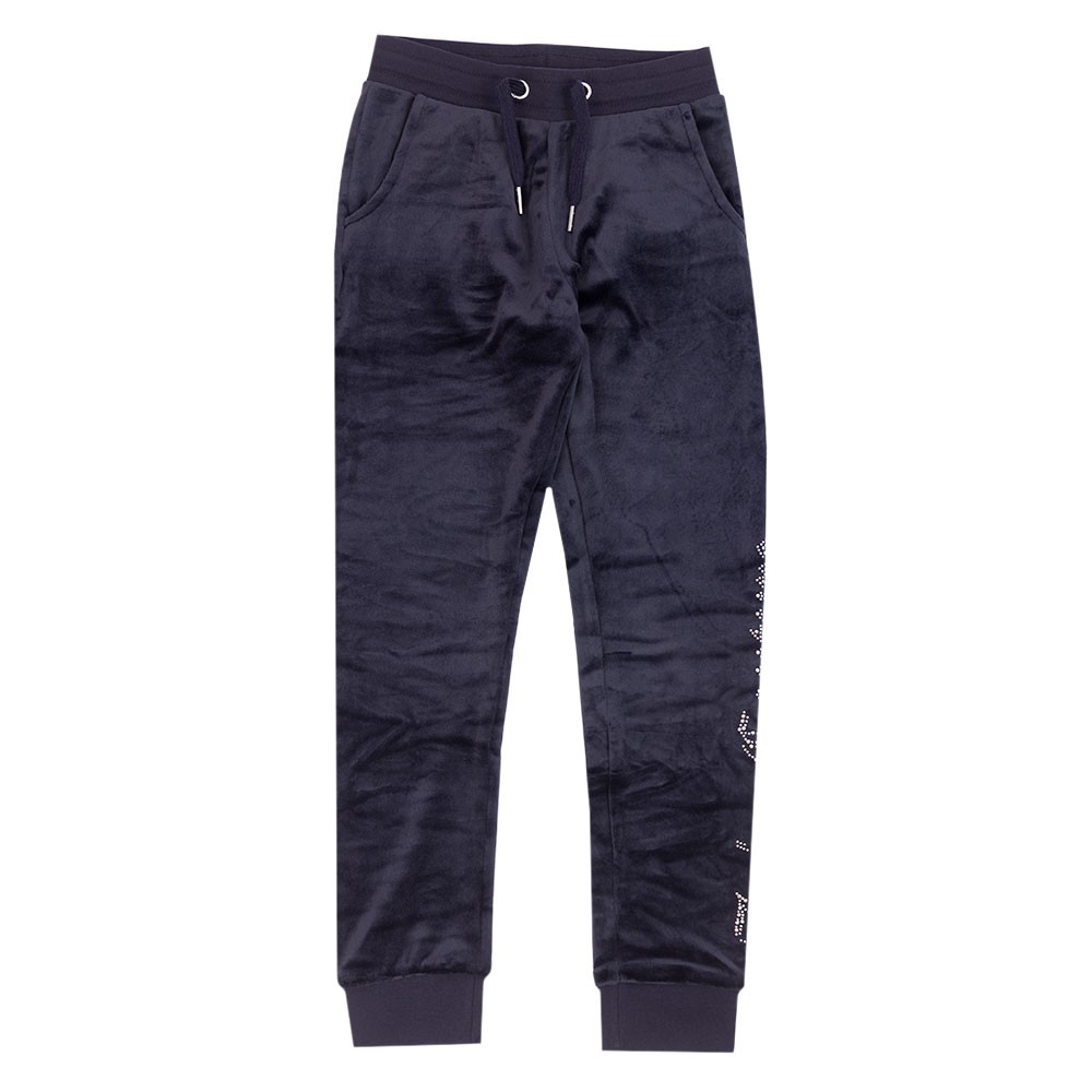 Diamante Velour Slim Jogger