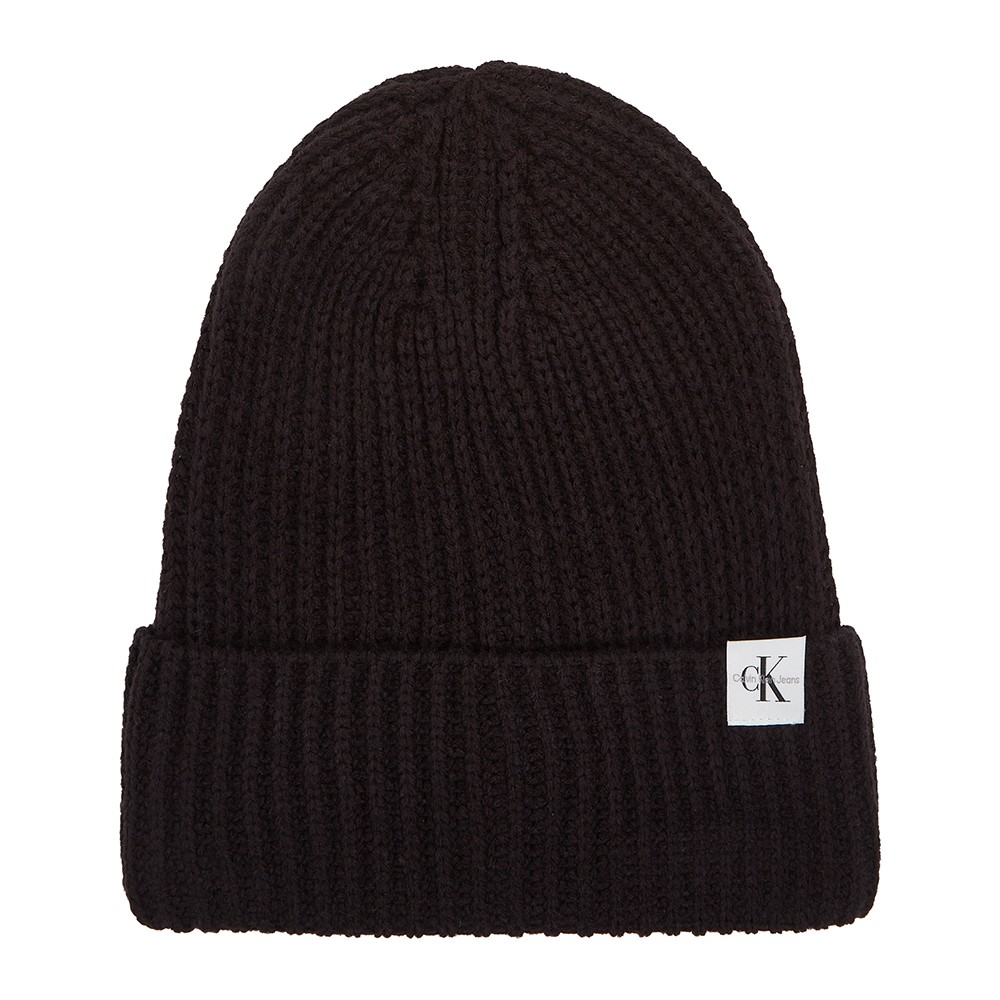 Monogram Rib Beanie