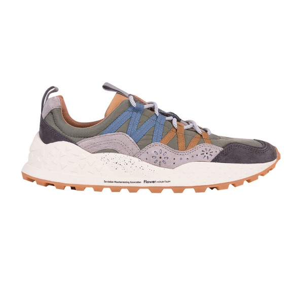 Flower Mountain Mens Beige Washi Uni Trainer #1