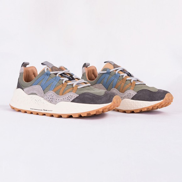 Flower Mountain Mens Beige Washi Uni Trainer #2