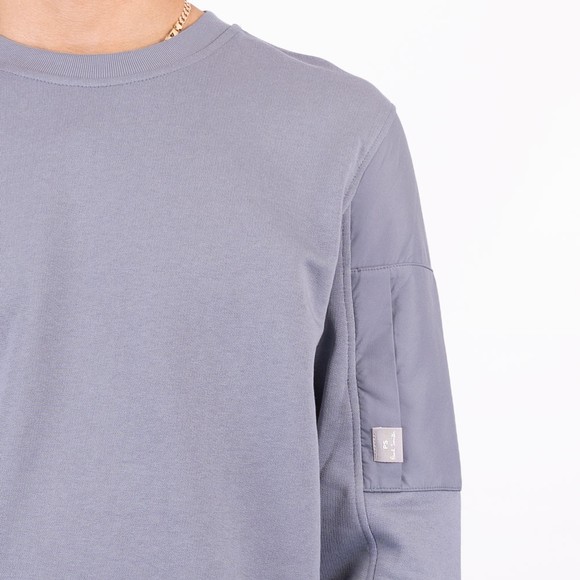 PS Paul Smith Mens Blue Shoulder Pad Sweatshirt #3