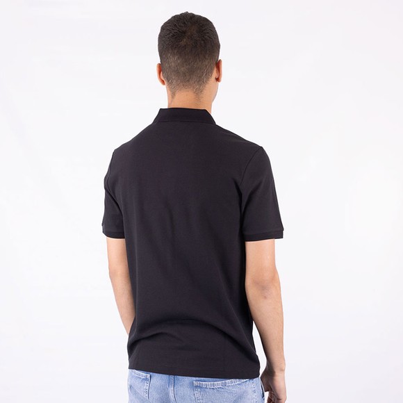 BOSS Mens Black Formal Parlay 191 Logo Polo Shirt #4