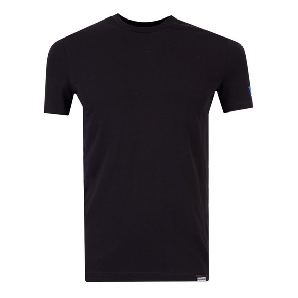 Dsquared2 Mens Black Icon Sleeve Patch T-Shirt main image