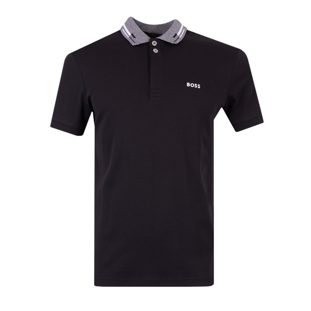 Athleisure Paddy Marl Collar Polo Shirt