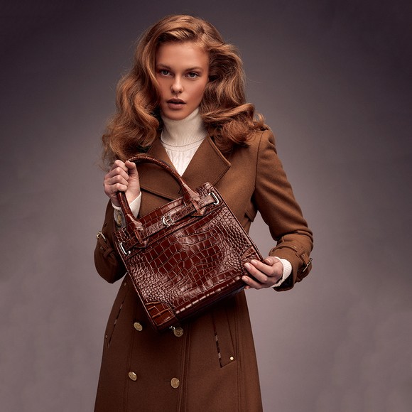Holland Cooper Womens Brown Brompton Mini Tote main image