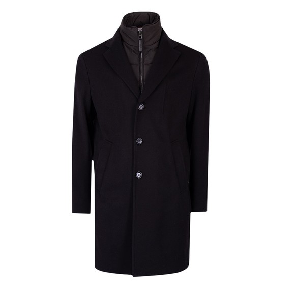 BOSS Mens Black Formal H Hyde Coat #2