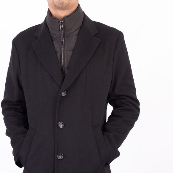BOSS Mens Black Formal H Hyde Coat #3