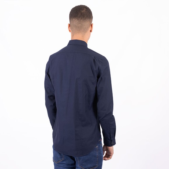 PS Paul Smith Mens Blue LS Zebra Shirt #4