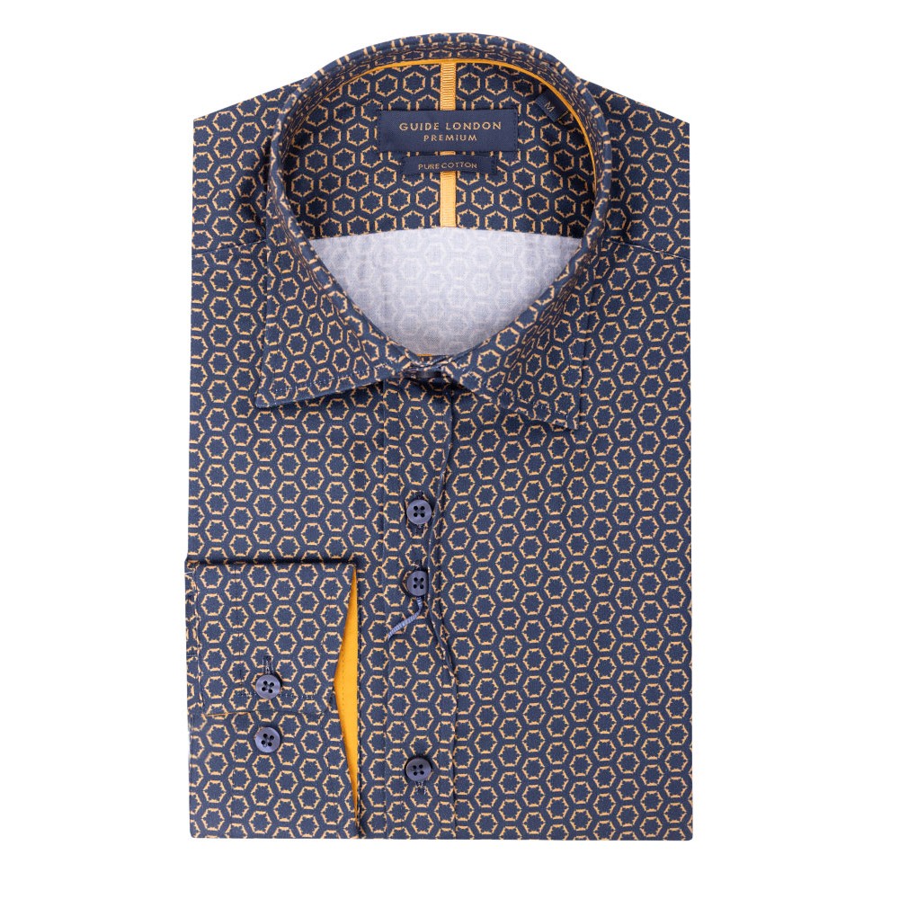 Guide London L/S Hexagon Shirt