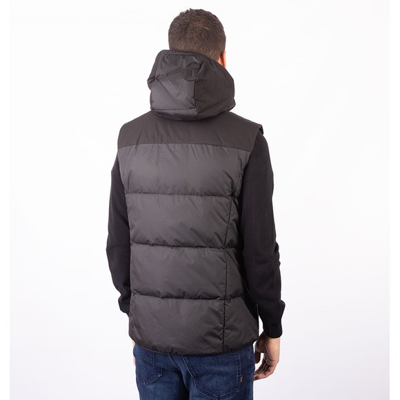 BOSS Mens Black Athleisure Hamar Gilet main image