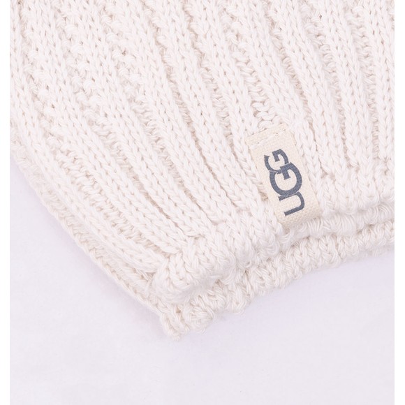 Ugg Womens Off-White Tyla Slouchy Crew Sock #2