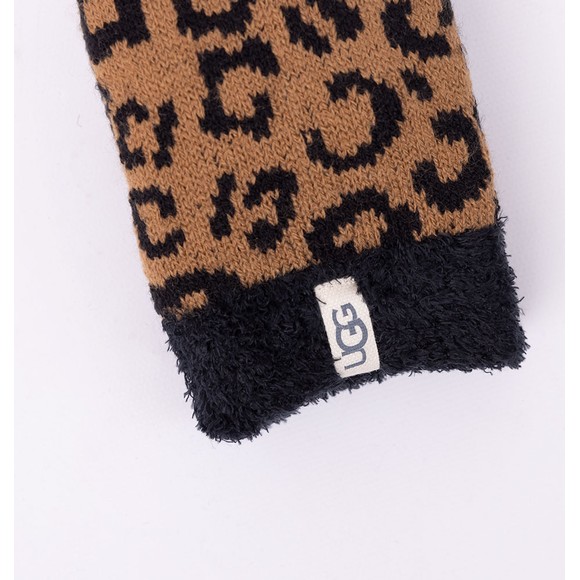 Ugg Womens Brown Josephine Fleece Lined Sock #2