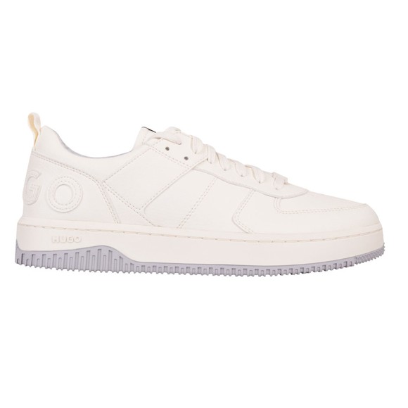 HUGO Mens Off-White Kilian Trainer