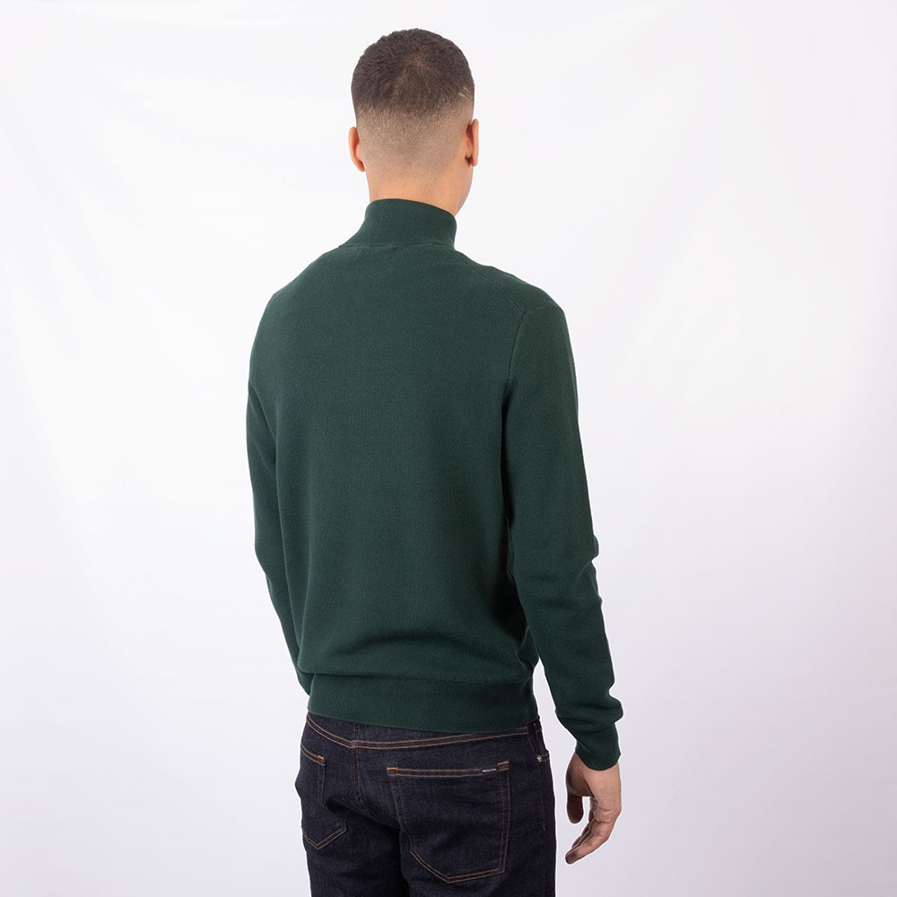 Polo Ralph Lauren Waffle Half Zip Sweatshirt | Oxygen Clothing