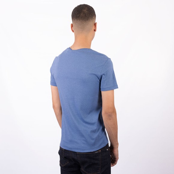 Polo Ralph Lauren Mens Blue Custom Slim Fit Pima Cotton T Shirt #4