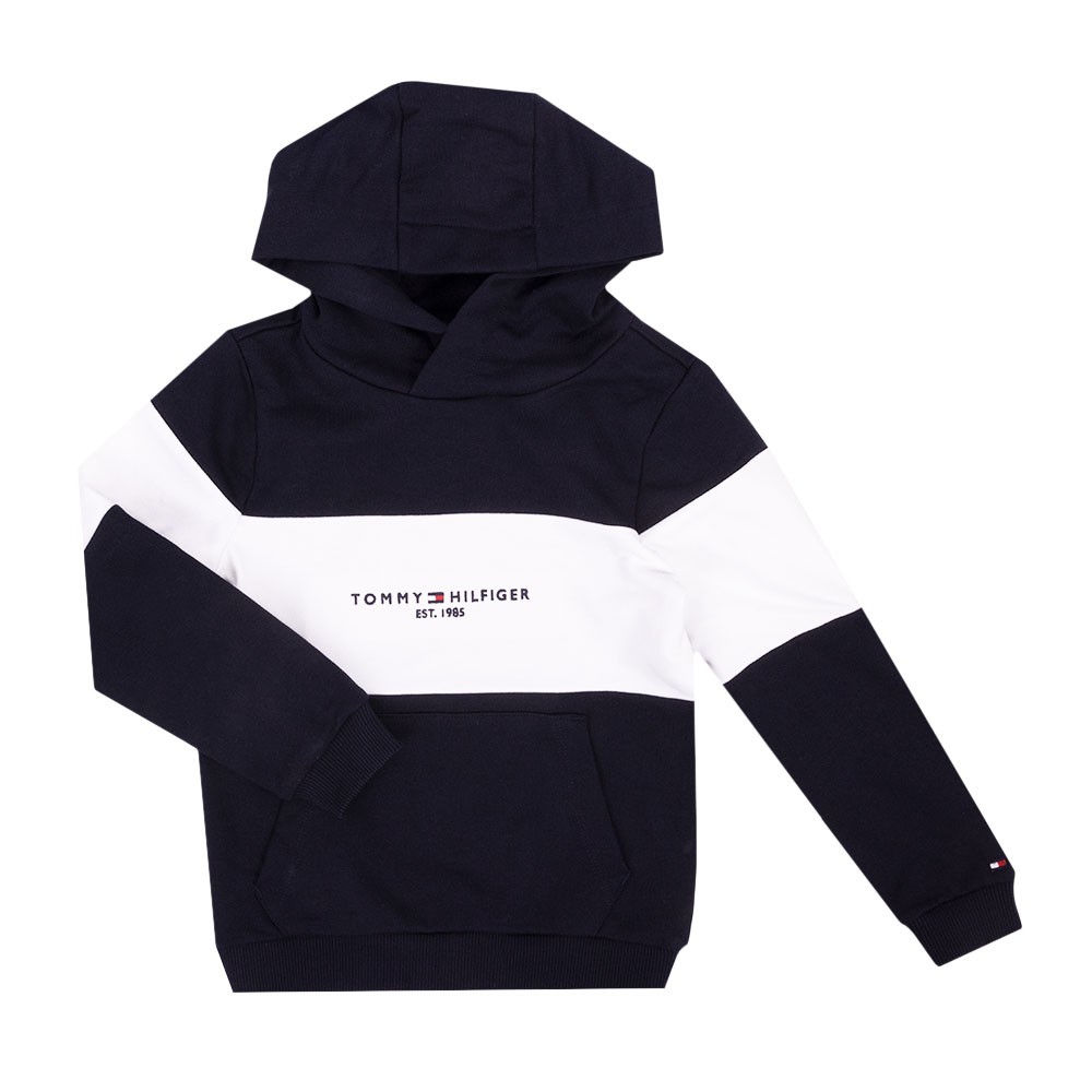 Colourblock Hoodie Tommy Hilfiger Hoodie Color Block Boys Blue
