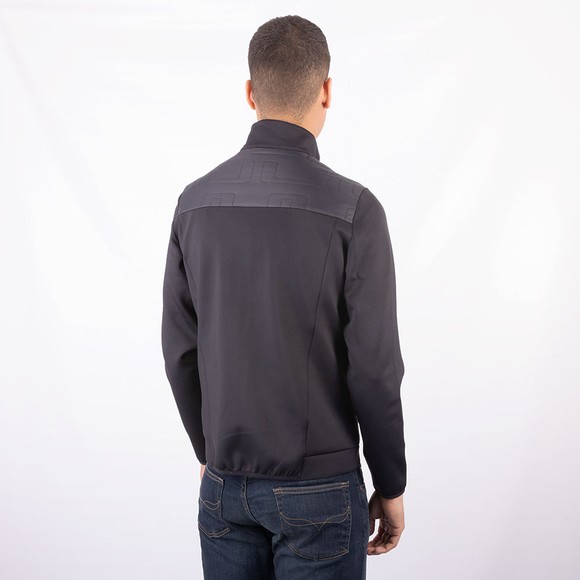 J.Lindeberg Mens Black Quilt Hybrid Jacket main image