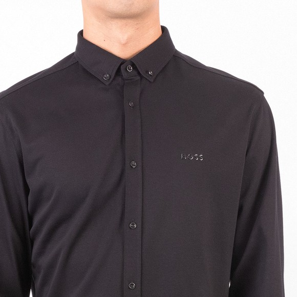 BOSS Mens Black Athleisure Biado Regular Shirt #2