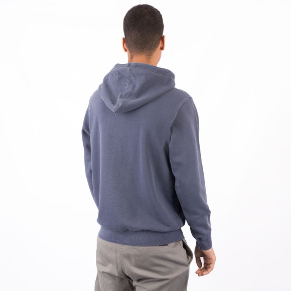 Gramicci Mens Blue Salamander Hooded Sweatshirt main image