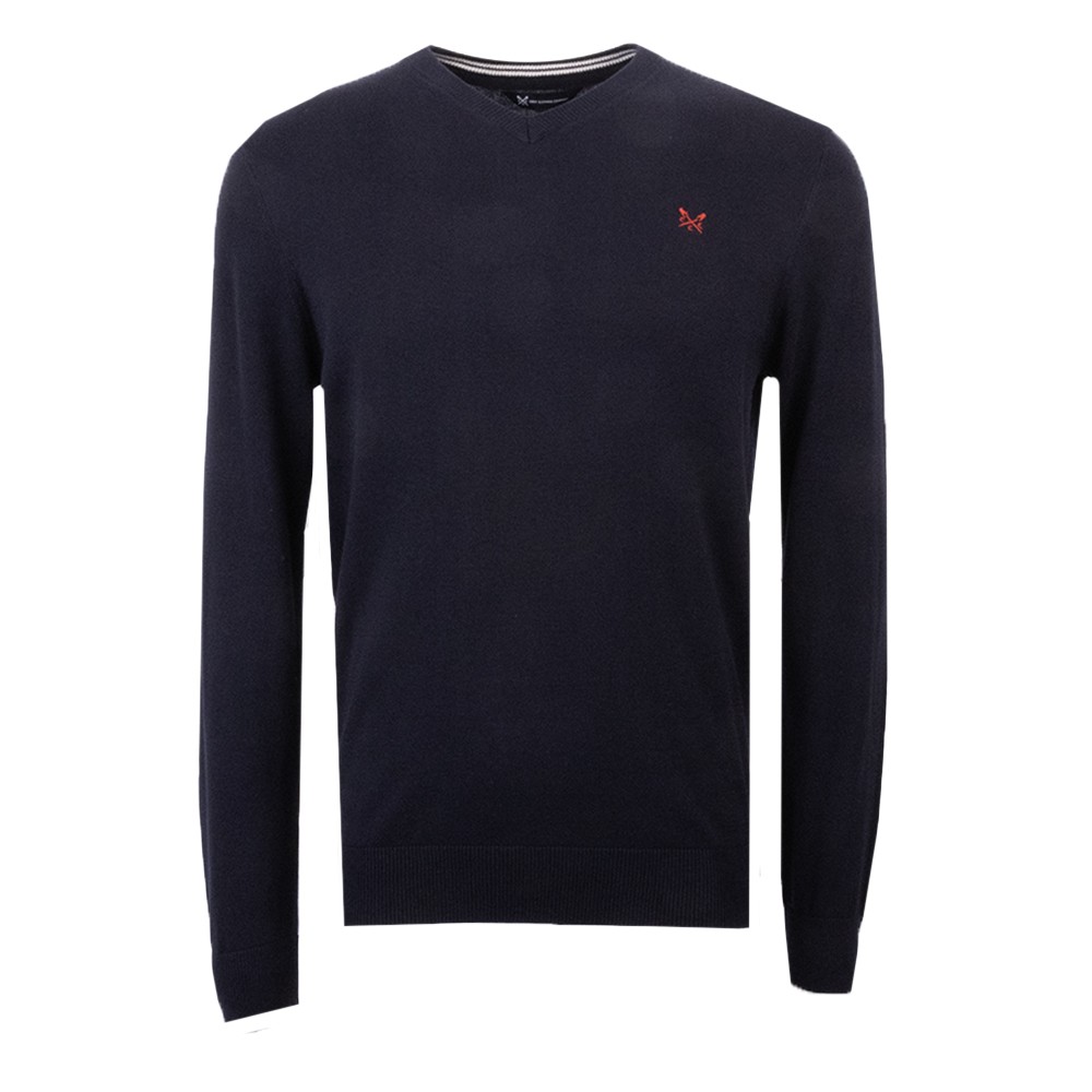 Organic Cotton V-Neck Jumper