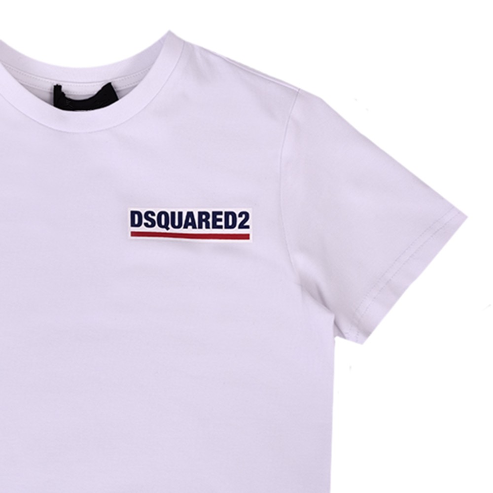 Dsquared² White Cotton T-Shirt