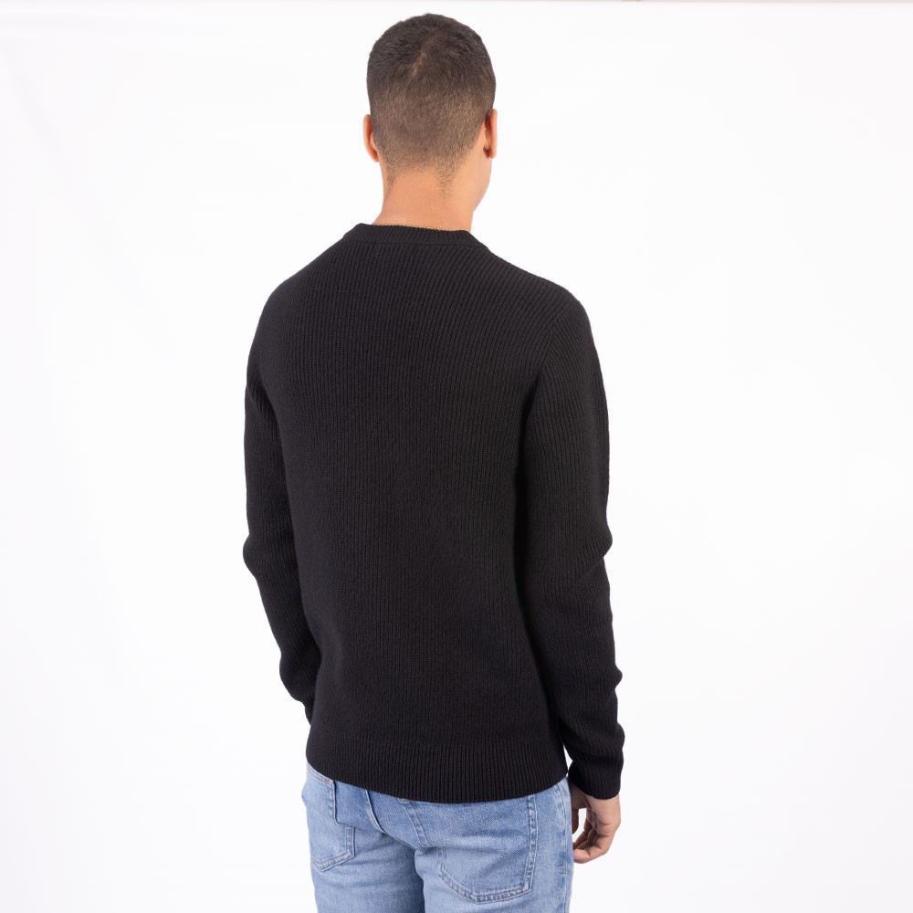 Fred Perry Textured Lambswool Jumper | Oxygen Clothing