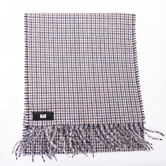 Weekend Offender Mens Multicoloured Nurmagomedov Check Scarf main image