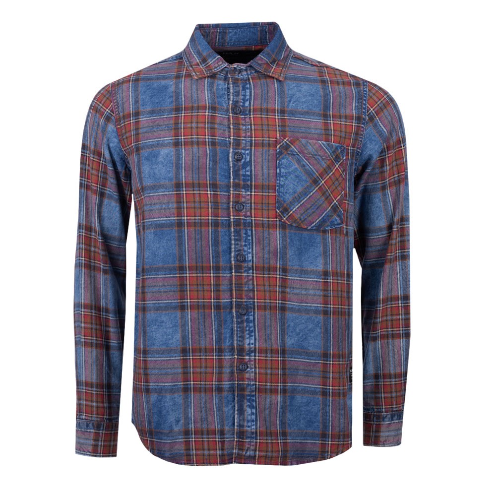 トップス A MACHINE Delicate Checked Shirt Replay M4095A Checked Shirt | Masdings