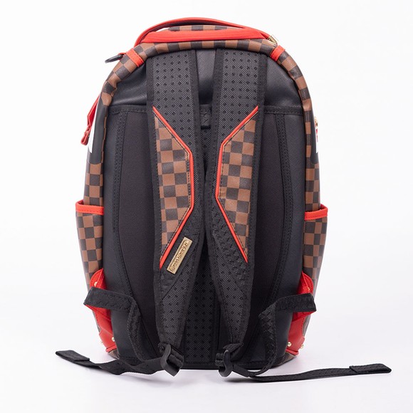 Sprayground Mens Brown All Or Nothing Sharks In Paris Backpack main image