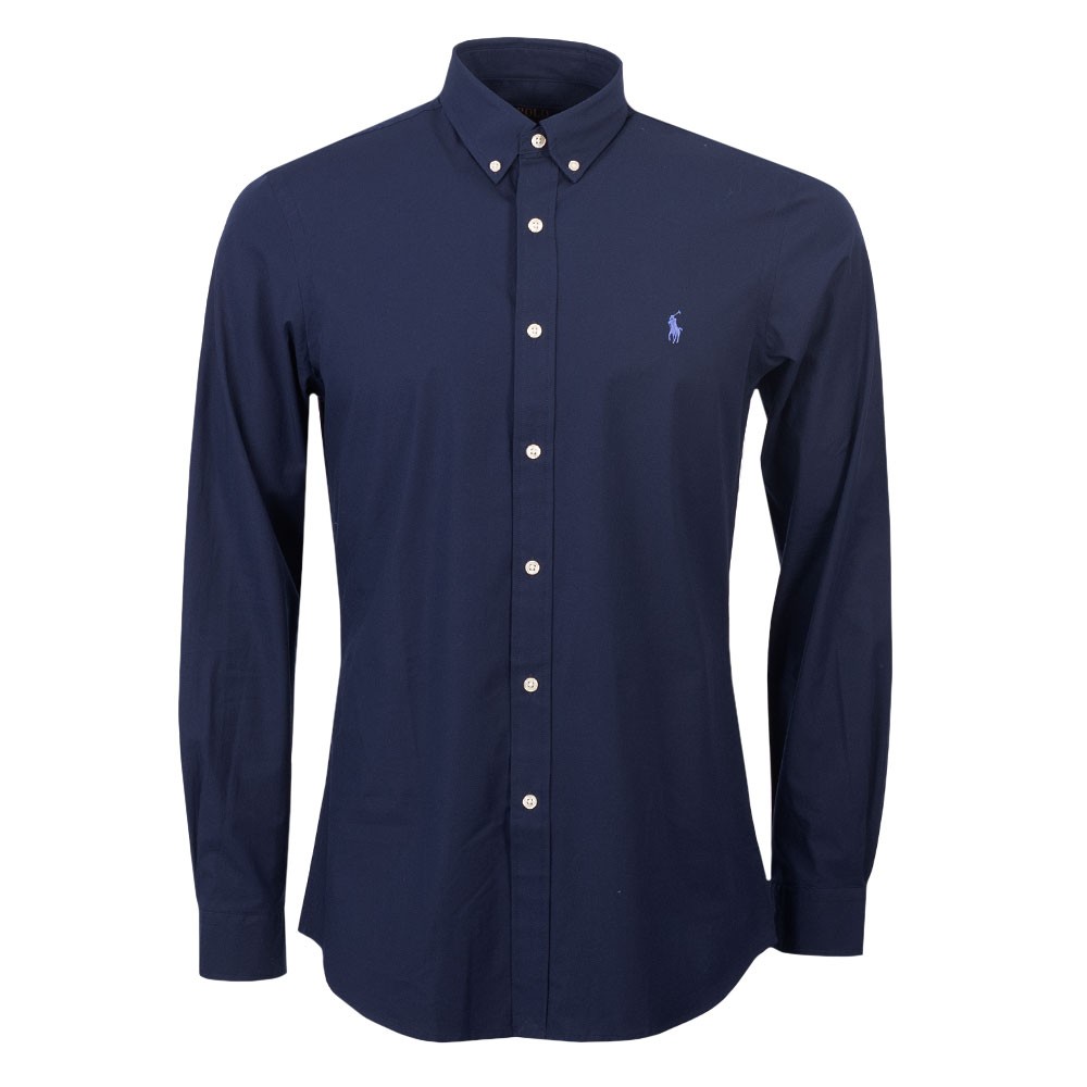 ★★POLO RALPH LAUREN★★ Long sleeve poplin shirt navy MNPO 37997_BLCH_Z_600x.jpg?v=1748018921