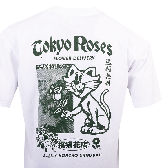 Edwin Mens White Tokyo Roses T-Shirt #2