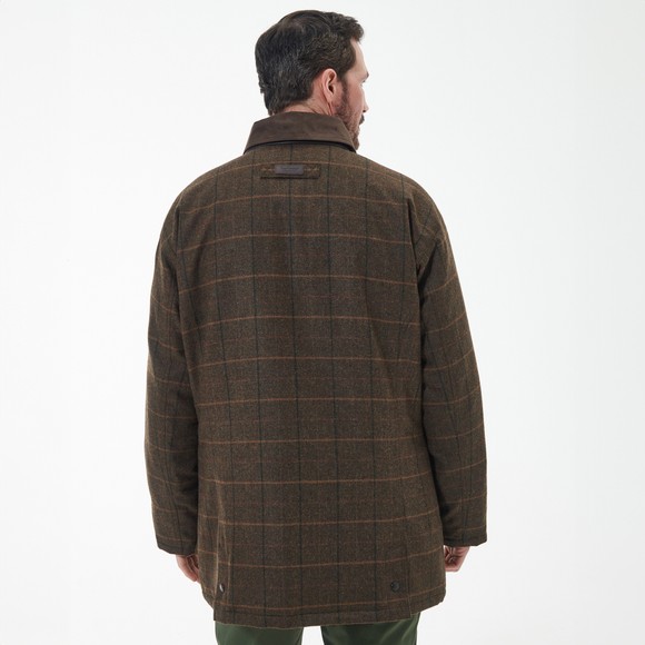Barbour Lifestyle Mens Brown Wool Beaconsfield Jacket main image