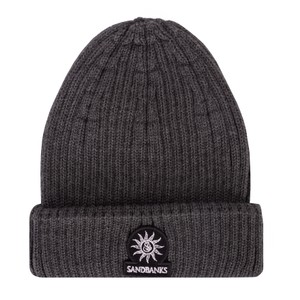 Merino Wool Ribbed Beanie