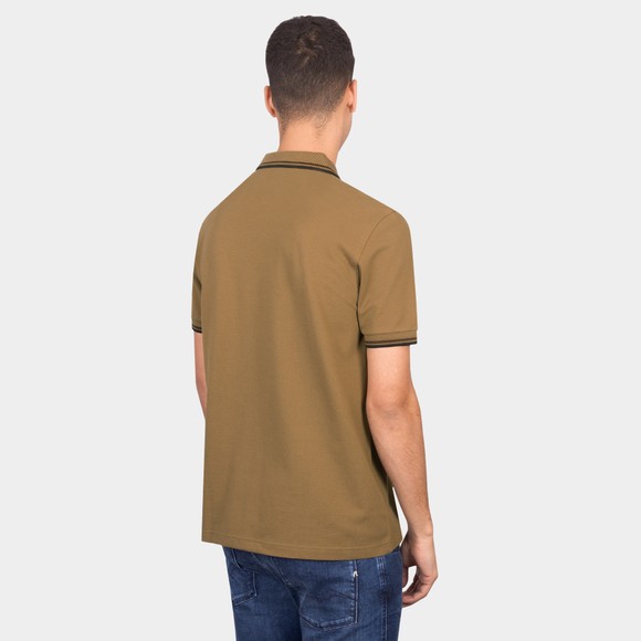 Fred Perry Mens Brown Twin Tipped Polo Shirt #4