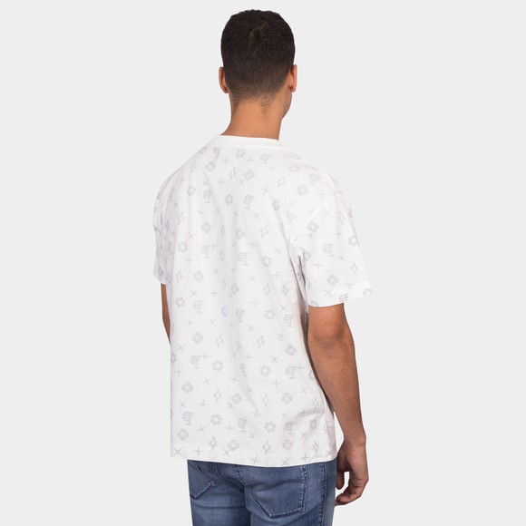 Purple Brand Mens White P104 Textured Jersey Short Sleeve T Shirt #3