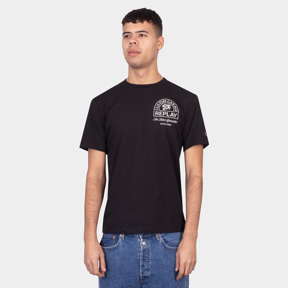 Replay Biker Specialist T-Shirt | Masdings
