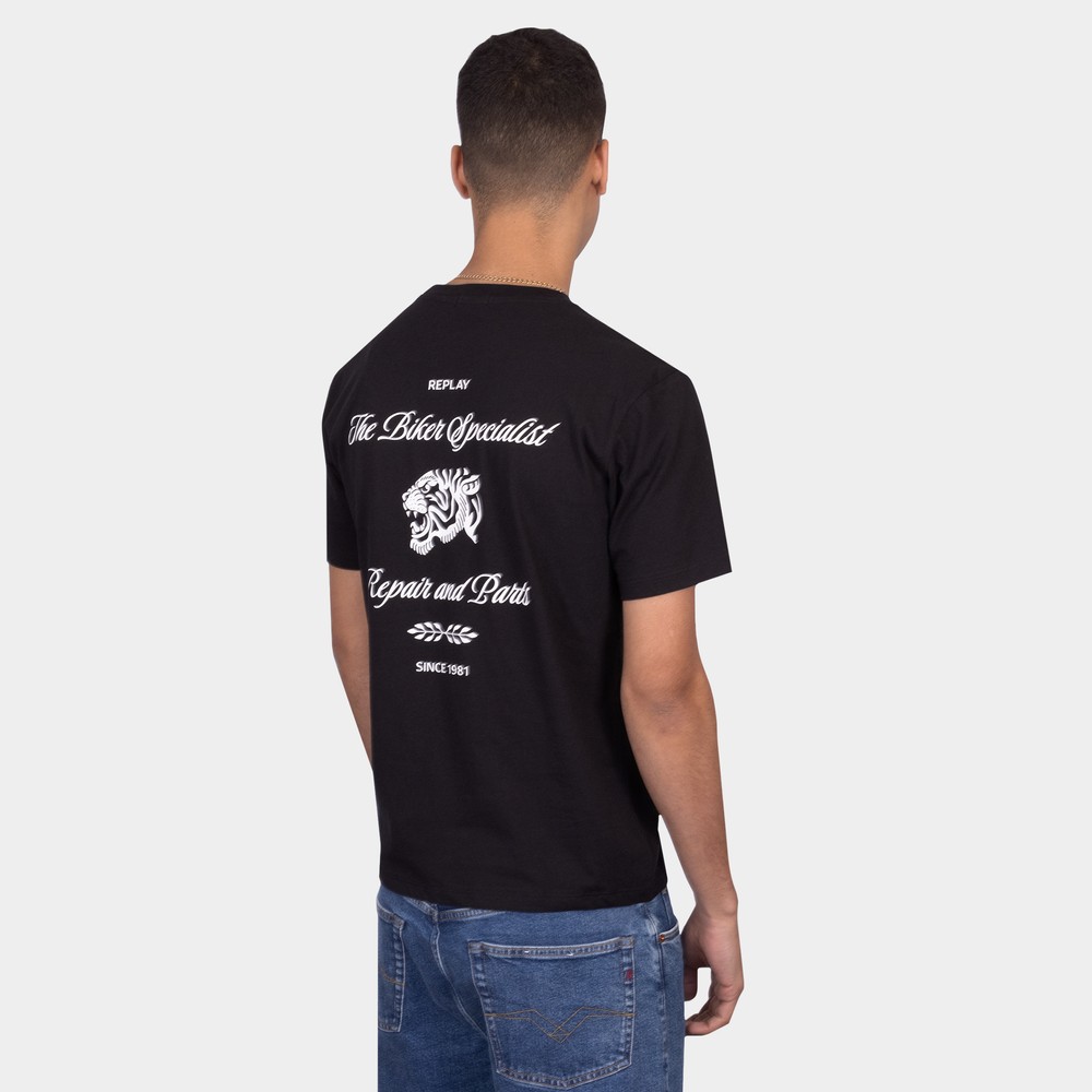 Replay Biker Specialist T-Shirt | Masdings