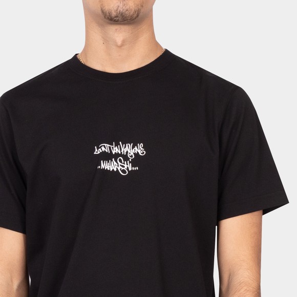 Maharishi Mens Black Distorted Dragon T Shirt main image